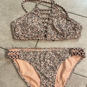 Cheetah print bikini